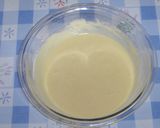 A picture of step 3 of Easy Homemade Fluffy Pancakes with Homemade Mix.