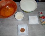 Foto del paso 1 de la receta: Natilla de vainilla y canela sin fécula 🍮😍🤤