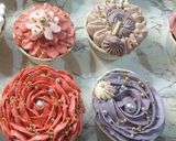 Foto langkah ke 7 dari resep Cupcake Vanilla Tanpa Emulsifier.