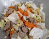 Foto langkah ke 5 dari resep Capcay sayur bakso sapi.