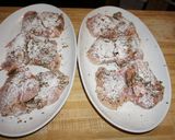 A picture of step 2 of Beer-Braised Chicken Thighs with Mushrooms.
