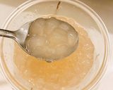 Hình bước làm 2 của món Trà sữa châu trắng, thạch