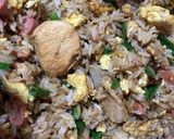 Foto del paso 10 de la receta: ⁝ ༘ ⃗ Chaufa de pollo :･ﾟ