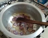 A picture of step 2 of Masala pilao#4weekschallenge#staplefoodcontest.