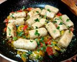 Pas rețetă Cârnaciori cu legume, înăbușiți 2 fotografie