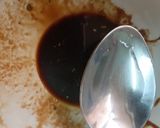A picture of step 2 of Paneer salad with teriyaki sauce.