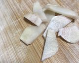 Hình bước làm 4 của món Cải ngọt luộc gừng
