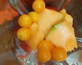Foto del paso 2 de la receta: Jugo de melón y aguaymanto
