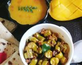 A picture of step 7 of Kundru ki sabzi.