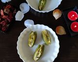 A picture of step 4 of Parwal ki Mithai.