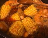 A picture of step 4 of The Whole Shabang Shrimp (Boiling Crab Style).