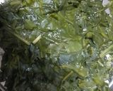 A picture of step 1 of Hariyali Mushroom Paneer.
