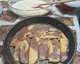 Foto del paso 12 de la receta: Postre de vainillas marmolada relleno con crema de harina y caramelo