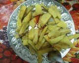 A picture of step 2 of Air Fryer Honey Sweet Potatoes Fries.