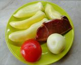 Tojásos lecsó recept fázis 1 fotója