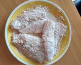 A picture of step 1 of Pan fried pangasius.