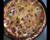Une image de l'étape 5 de Gâteau au fromage blanc framboises et raisins.