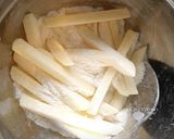 Foto langkah ke 6 dari resep Kentang Goreng garing gurih (tanpa ribet+lama+rebus+ freezer)^^.