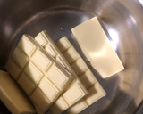 Foto del paso 4 de la receta: Flan de chocolate blanco y negro