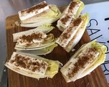Une image de l'étape 4 de Endives gratinées jambon champignons tomate emmental et feta.