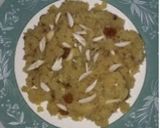 A picture of step 4 of Bread and Egg Halwa....