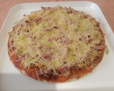 Foto del paso 7 de la receta: Base Pizza sin gluten y sin lactosa con pollo y bacon