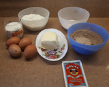 Foto del paso 1 de la receta: Bizcochos de chocolate individuales
