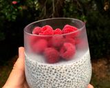 A picture of step 5 of Chia Pudding.