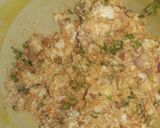 A picture of step 2 of Dahi ka paratha.