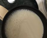 A picture of step 2 of Lauki ka halwa.