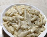 Foto del paso 6 de la receta: Pasta con crema y doble queso