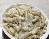 Foto del paso 6 de la receta: Pasta con crema y doble queso