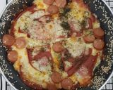 Foto langkah ke 10 dari resep Black Pizza.