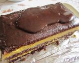 Narancskrémes csokoládékocka recept fázis 10 fotója