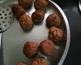 A picture of step 8 of Kofta pulav.