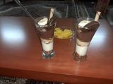 دسر پودینگ سه رنگ