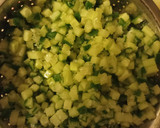 A picture of step 1 of Cucumber, Smoked Salmon, and Goat Cheese Whipped Cream Verrines.
