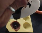 A picture of step 2 of Dripping Chocolate Sauce Dessert.