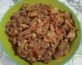 Foto langkah ke 5 dari resep Oseng Tempe dan Hati Ayam.
