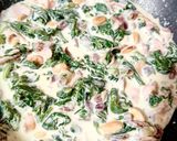 Foto del paso 6 de la receta: Macarrones cremosos con acelgas y panceta