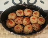 A picture of step 6 of Green chilka daal appe.