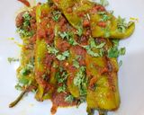 ભરેલા ભીંડા & ભરેલા મરચા (Stuffed bhindi recipe in gujrati) રેસીપી સ્ટેપ6ફોટો