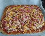 Foto del paso 5 de la receta: Pizza con base de pollo