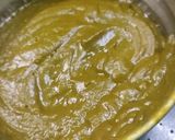 A picture of step 1 of Winter palak peas paratha, beans, jeera pulao.