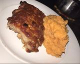 Foto del paso 3 de la receta: Ribs de cerdo a la barbacoa express con puré de batatas