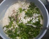A picture of step 3 of Flattened Rice and Amaranth Greens Savoury Pancakes.