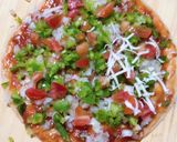 पिज़्ज़ा बिना ओवन बिना मैदा (Pizza bina oven bina maida recipe in Hindi) रेसिपी चरण 7 फोटो