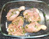 Foto del paso 1 de la receta: Trutros de pollo braseados con champiñones y cabernet
