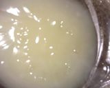 A picture of step 3 of Karachi halwa / Bombay Karachi halwa.