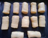 Foto langkah ke 6 dari resep Bolen Pisang Coklat.